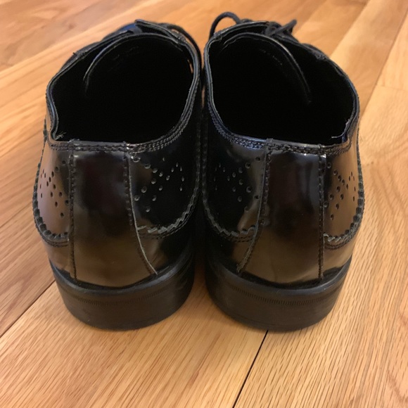 Johnston and Murphy black dress shoe - Picture 5 of 5